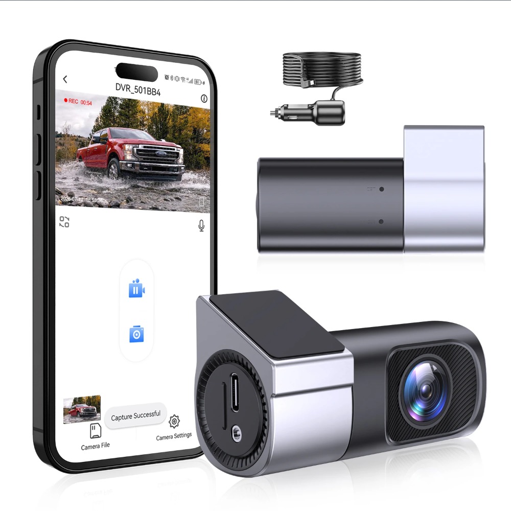 Panoramic Dash Cam 360 - Мини-видеорегистратор 1080P Ultra HD 360° °