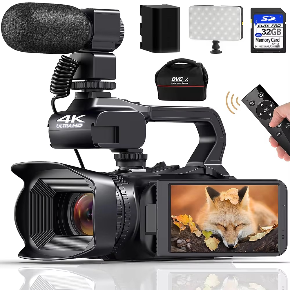 Electronics Gadgets For Home - Профессиональные видеокамеры 4K для фотографии, 64MP
