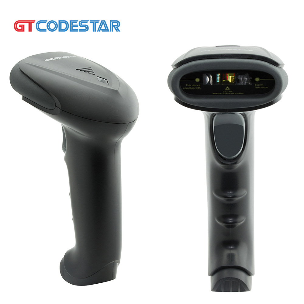 Barcode Scanner Wireless - GTCODESTAR Высококачественный портативный 1D сканер штрих-кода