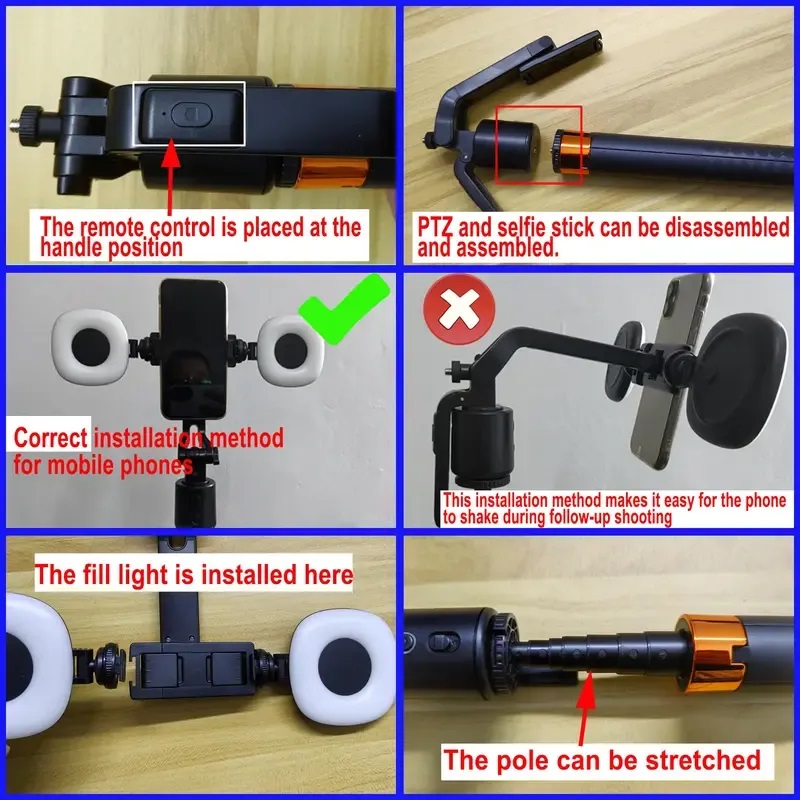 Селфи-палка-трипод с функцией  – обзор и цена Auto Tracking Tripod