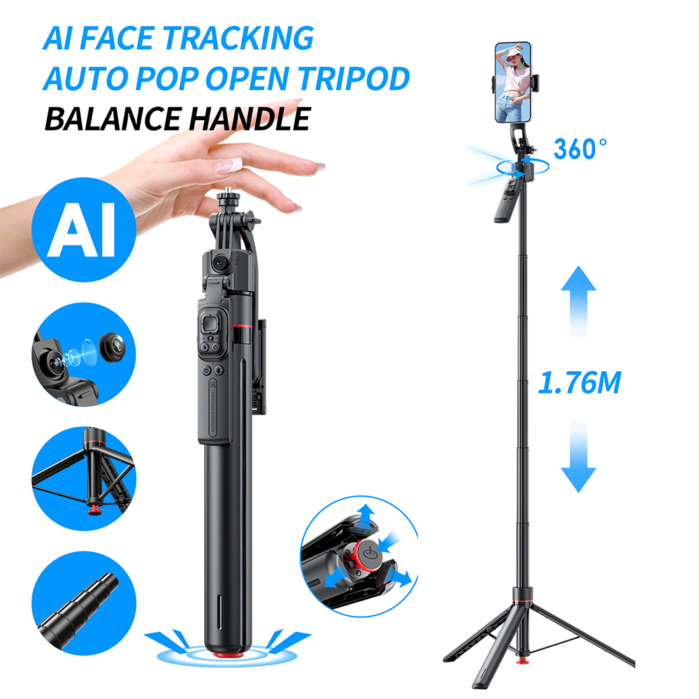 Новый TT07 AI отслеживание лиц – обзор и цена Auto Tracking Tripod