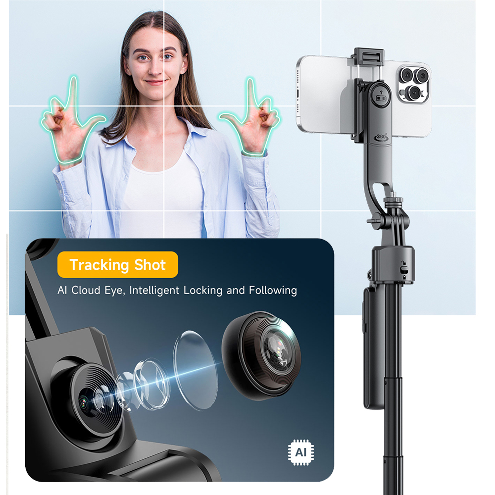 Новый TT07 AI отслеживание лиц – обзор и цена Auto Tracking Tripod