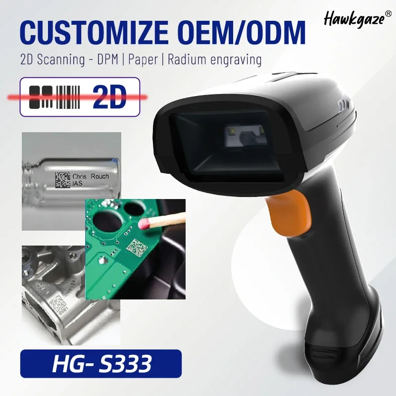 Беспроводной ручной 2D-сканер  – обзор и цена Barcode Scanner Wireless