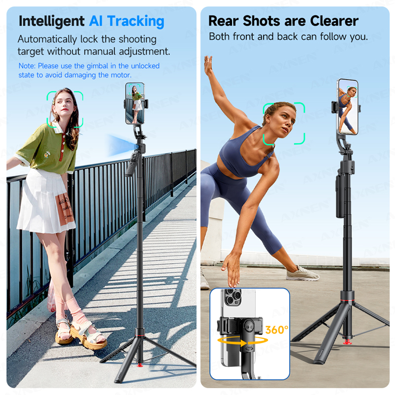 TT07 AI-гимбал с отслеживанием – обзор и цена Auto Tracking Tripod