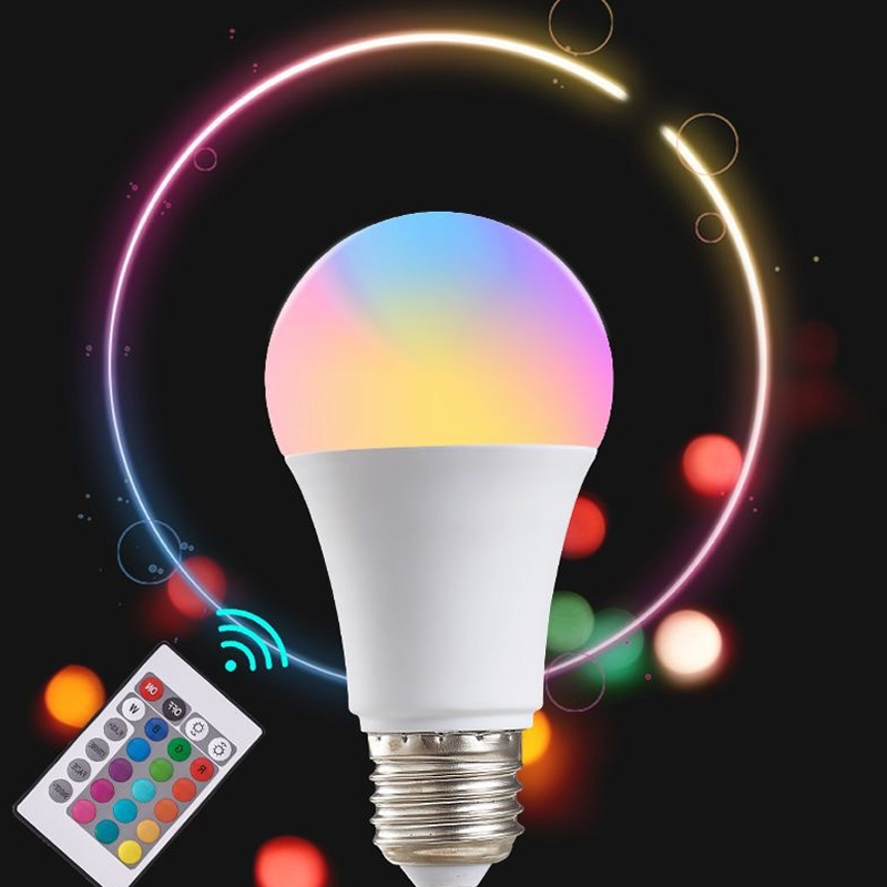 Светодиодная RGB-лампа E27 220 – обзор и цена Electronics Gadgets For Home