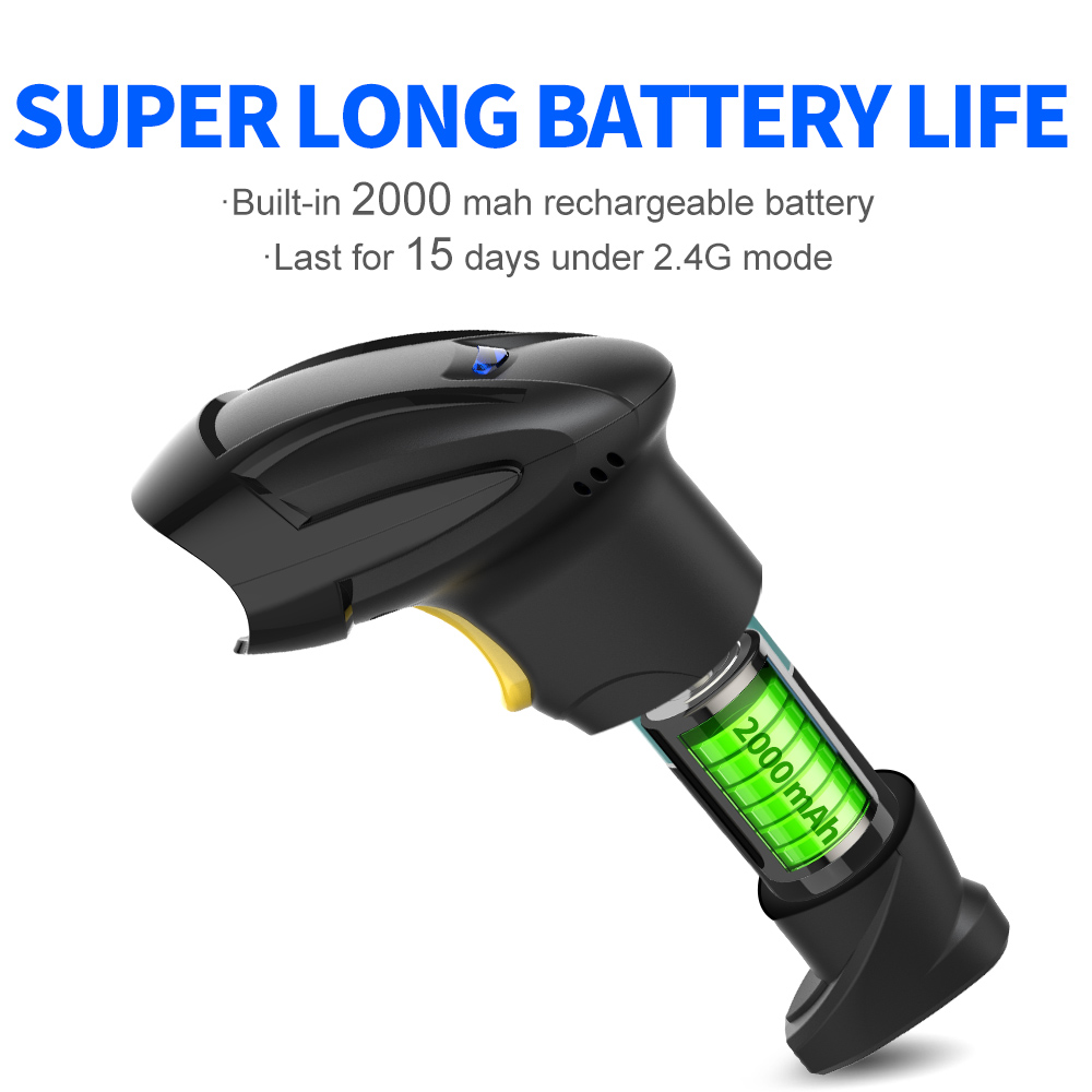 GTCODESTAR X-9301C Складская п – обзор и цена Barcode Scanner Wireless