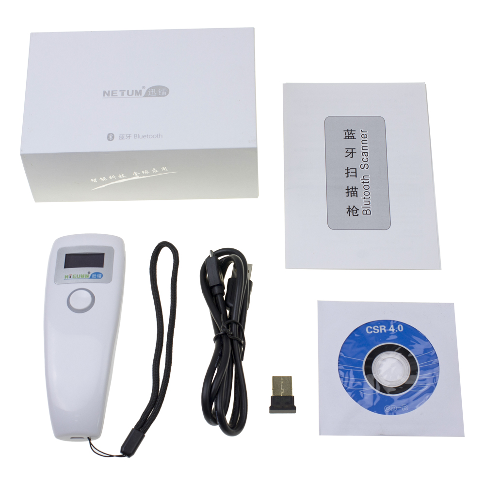 Беспроводной 2D-сканер штрих-к – обзор и цена Barcode Scanner Wireless