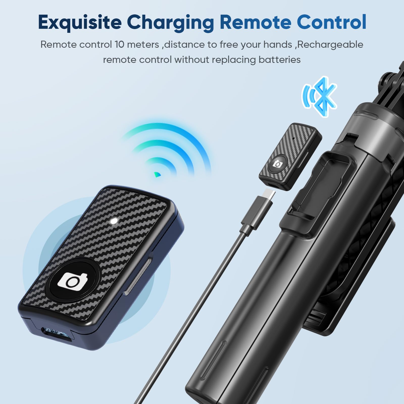 1300 мм беспроводной Bluetooth – обзор и цена Auto Tracking Tripod