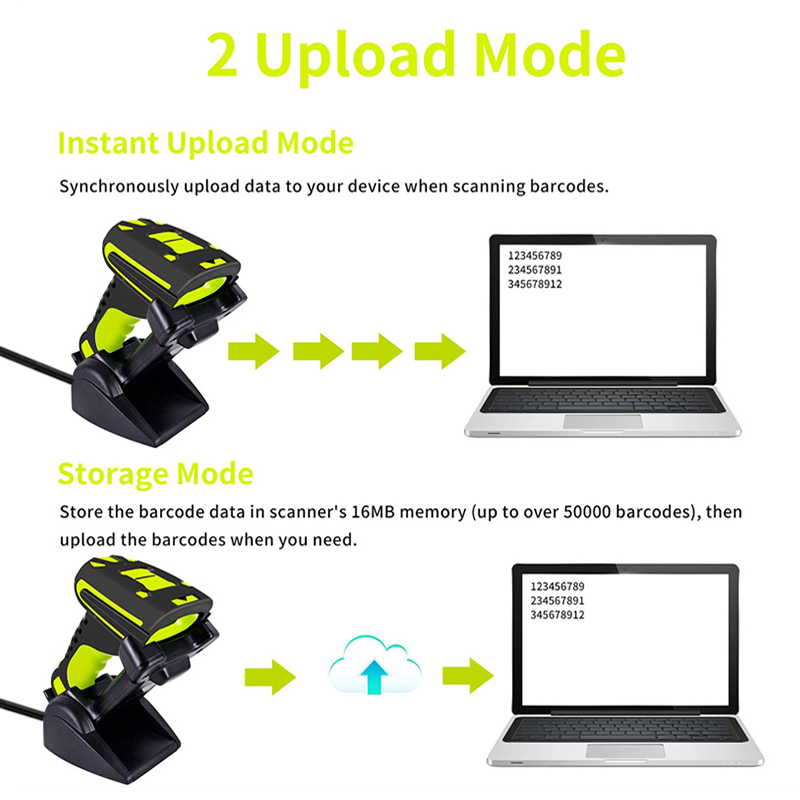 Беспроводной промышленный скан – обзор и цена Barcode Scanner Wireless