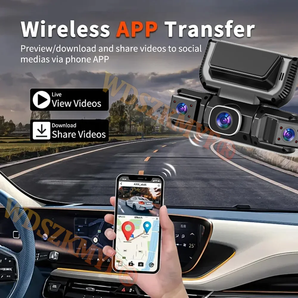 Видеорегистратор 360 градусов  – обзор и цена Panoramic Dash Cam 360